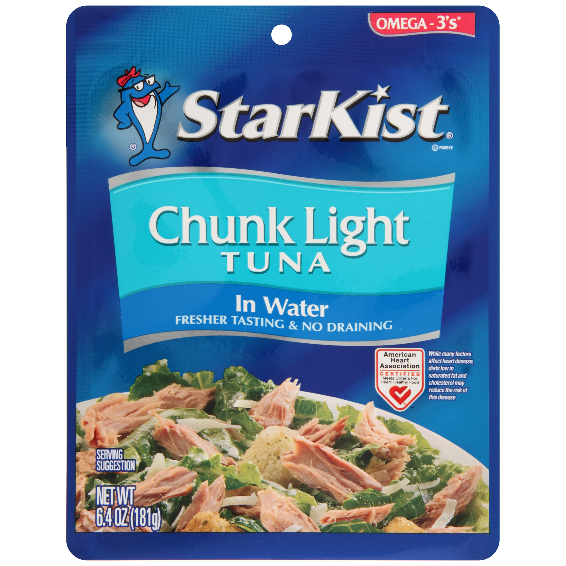 StarKist Chunk Light Tuna in Water Pouch - 6.4oz