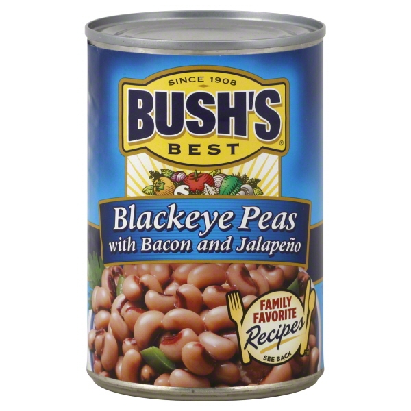 Blackeye Peas with Bacon and Jalapeno