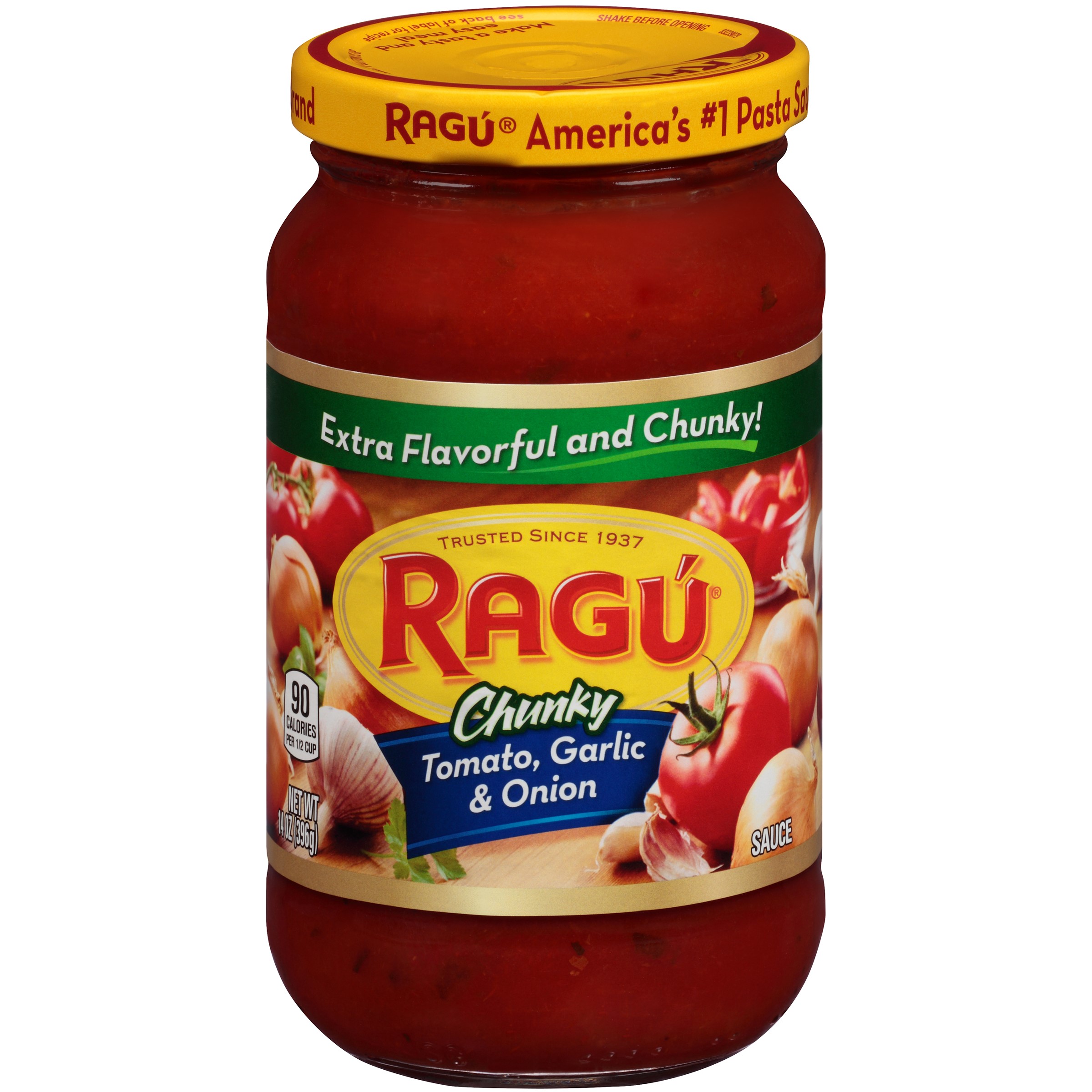 Chunky Tomato, Garlic & Onion Sauce, Tomato, Garlic & Onion