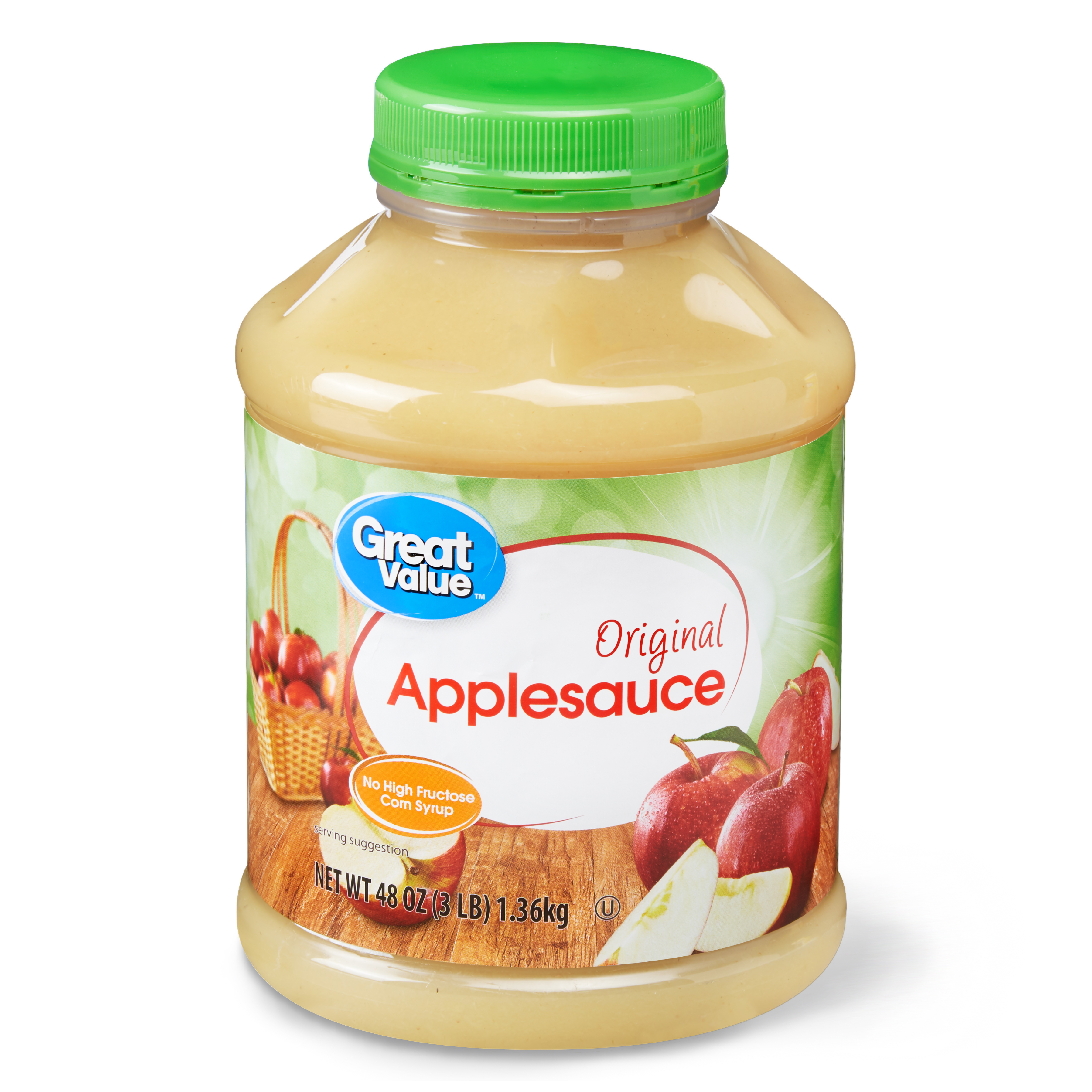 Great Value Original Applesauce, 48 Oz Image
