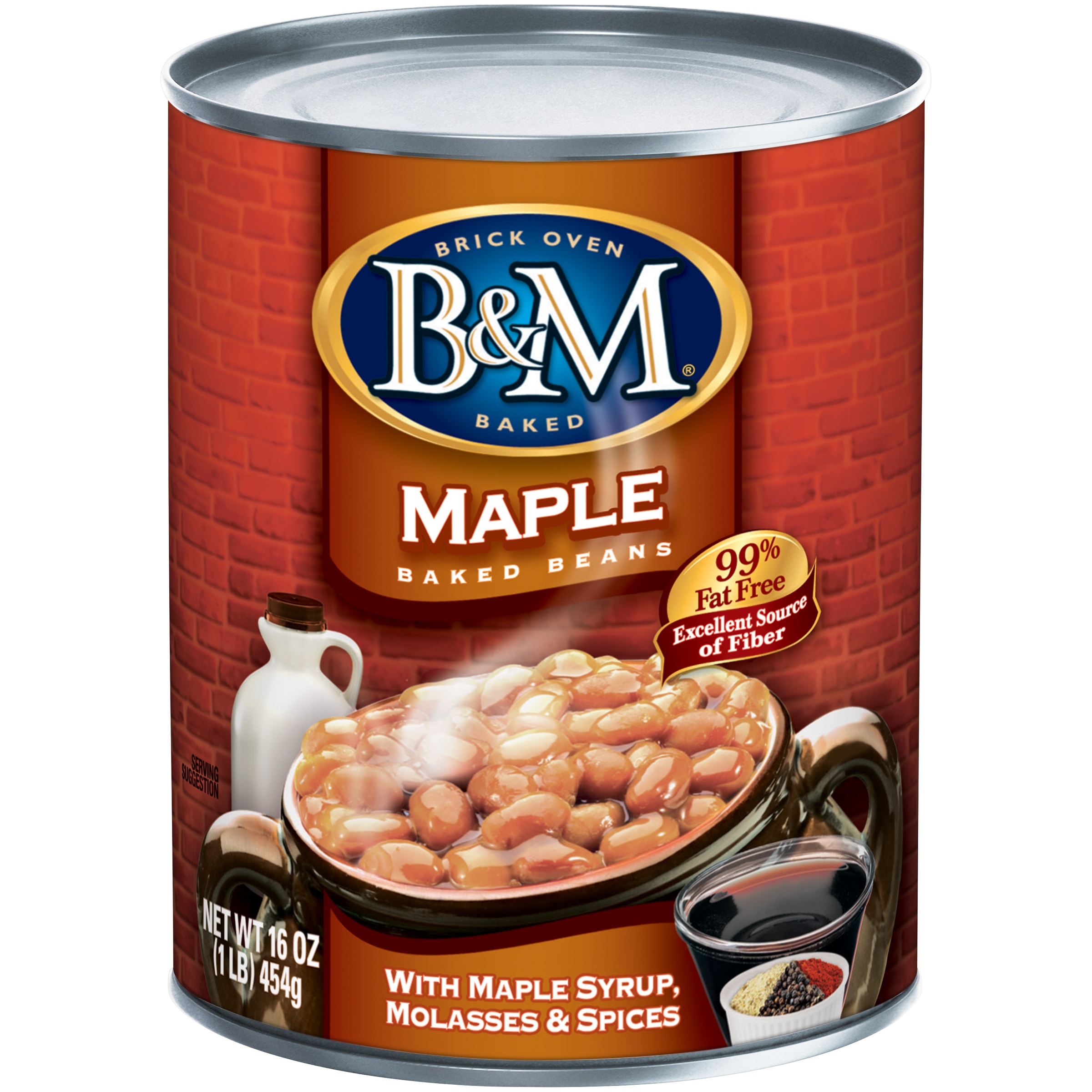 B & M Maple Baked Beans  16 Oz Can