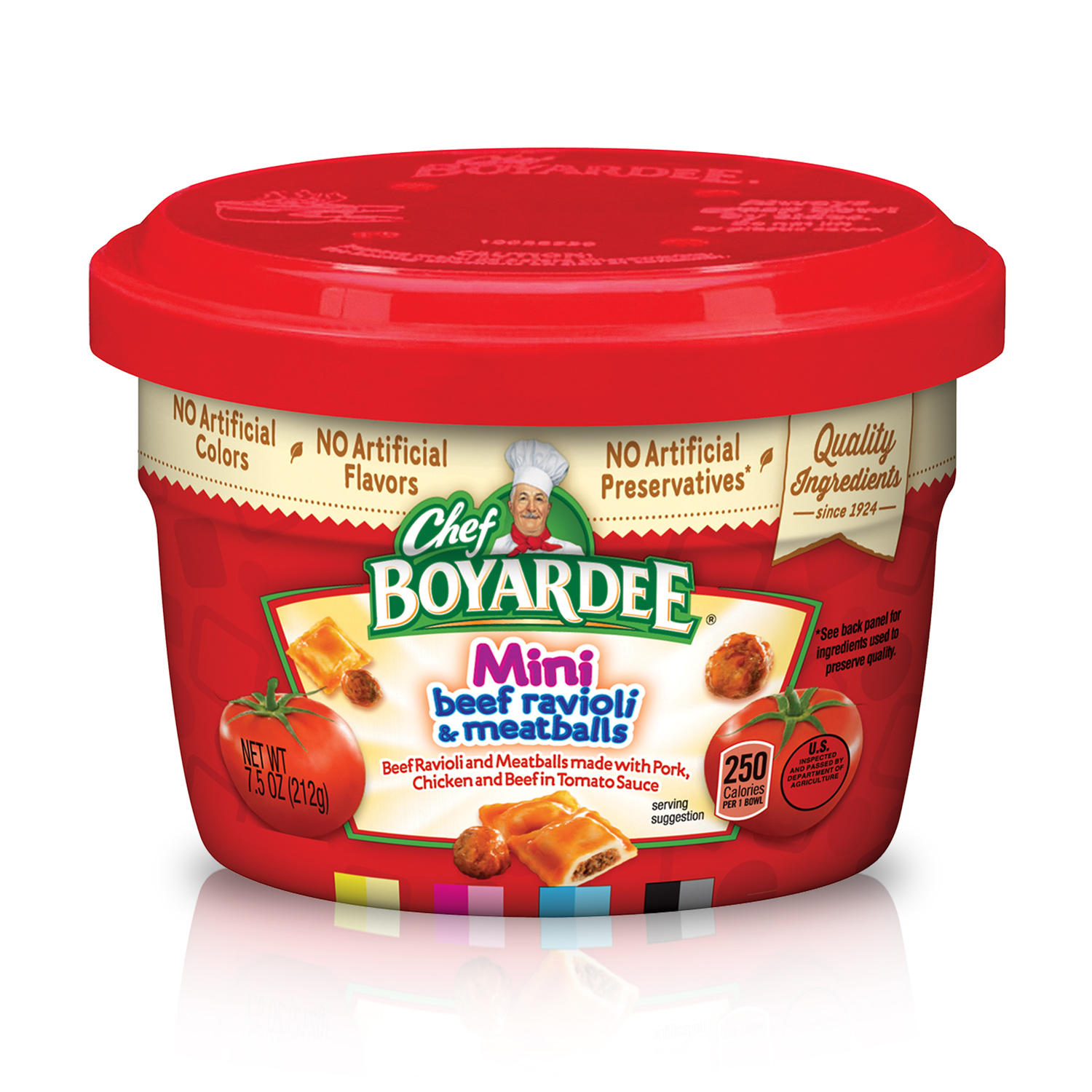 CHEF BOYARDEE Microwaveable Mini Ravioli and Meatballs, 7.5 OZ