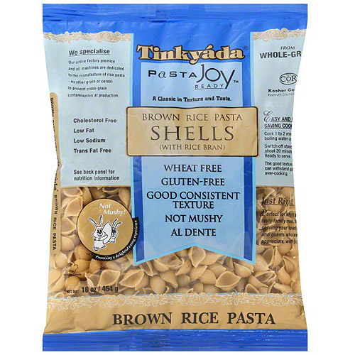 Tinkyada ShellsBrown Rice Pasta, 16 Oz (Pack Of 12)