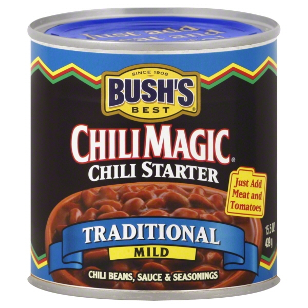 Bush's Chili Magic Classic Homestyle Chili Starter Mild – 15.5oz