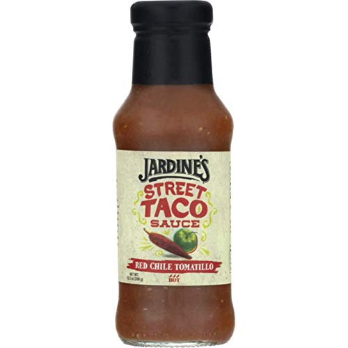 Diet info for Jardines Street Taco Sauce Red Chile Tomatillo Hot Bottle ...