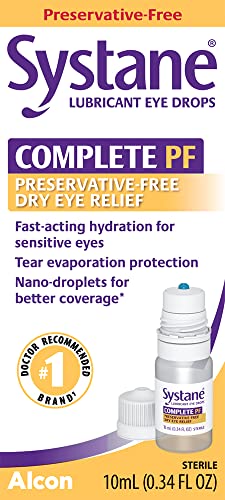 Systane Eye Drops - Complete Pf Preservative Free Dry Eye Relief Eye Drops