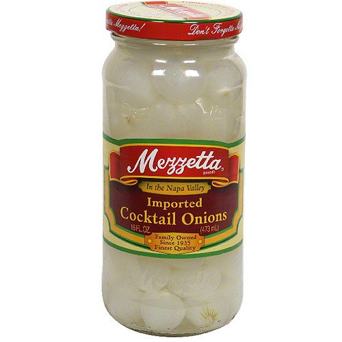 Mezzetta Imported Cocktail Onions  16 Oz (Pack of 6)