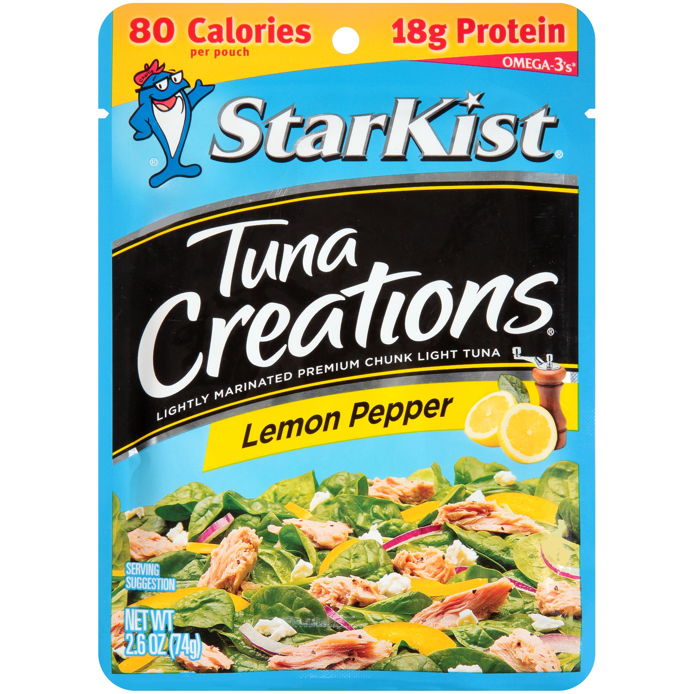 StarKist Tuna Creations Lemon Pepper Pouch - 2.6oz