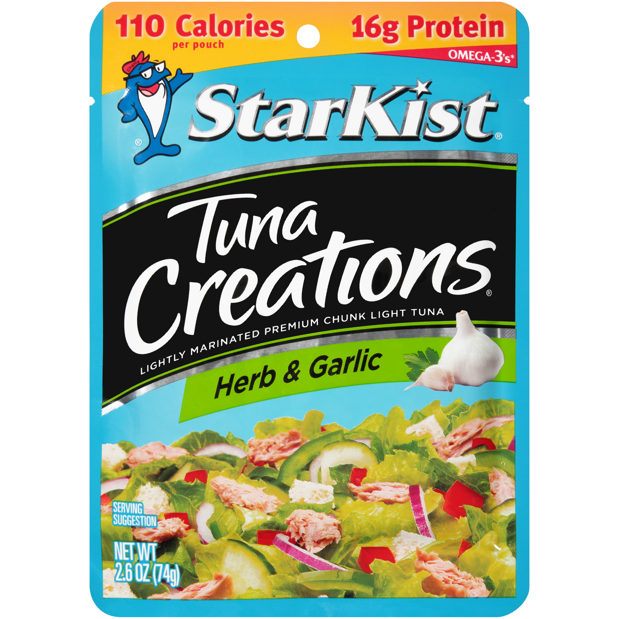 StarKist Tuna Creations Herb & Garlic Pouch - 2.6oz