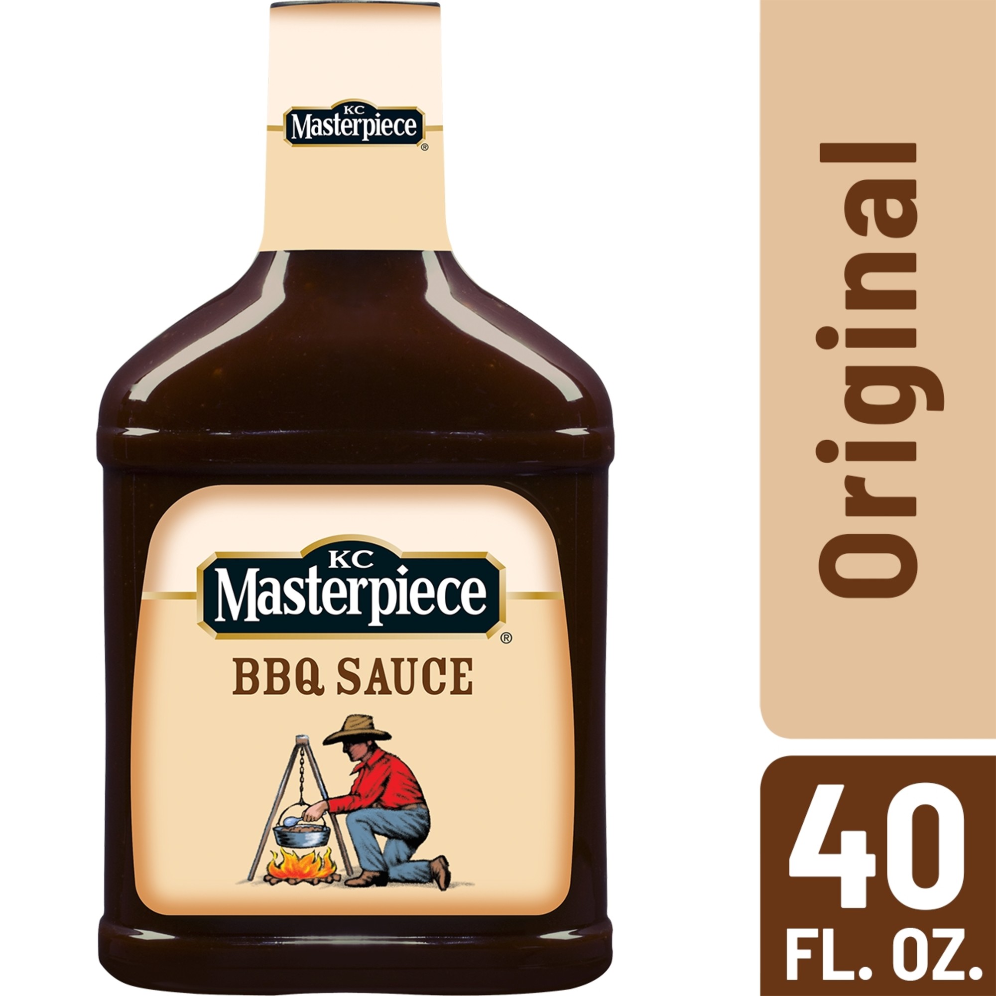 KC Masterpiece Original Barbecue Sauce  40 Oz