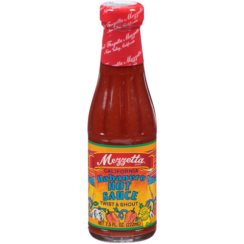 Mezzetta California Habanero Hot Sauce, 7.5 Fl Oz, (Pack of 12)