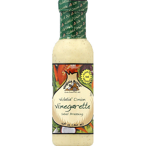 Virginia Brand Vidalia Onion Vinegarette Salad Dressing, 12 Fl Oz, (Pack of 6)
