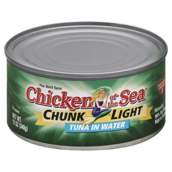 Chicken of the Sea, Tuna in Water Chunk Light, 12 Oz (Case of 24)