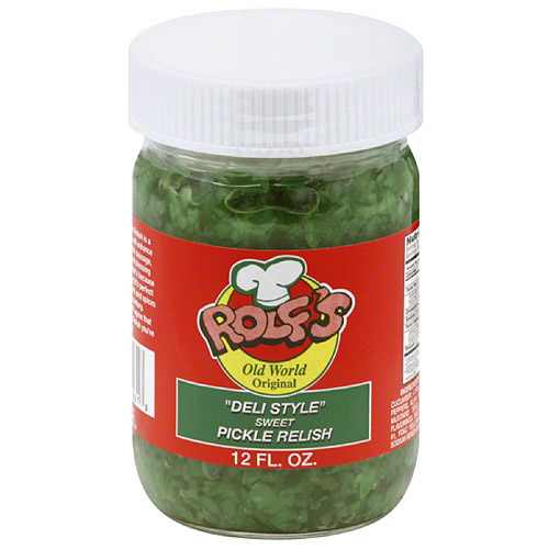 Rolf's Deli Style Sweet Pickle Relish, 12 Fl Oz, (Pack of 6)