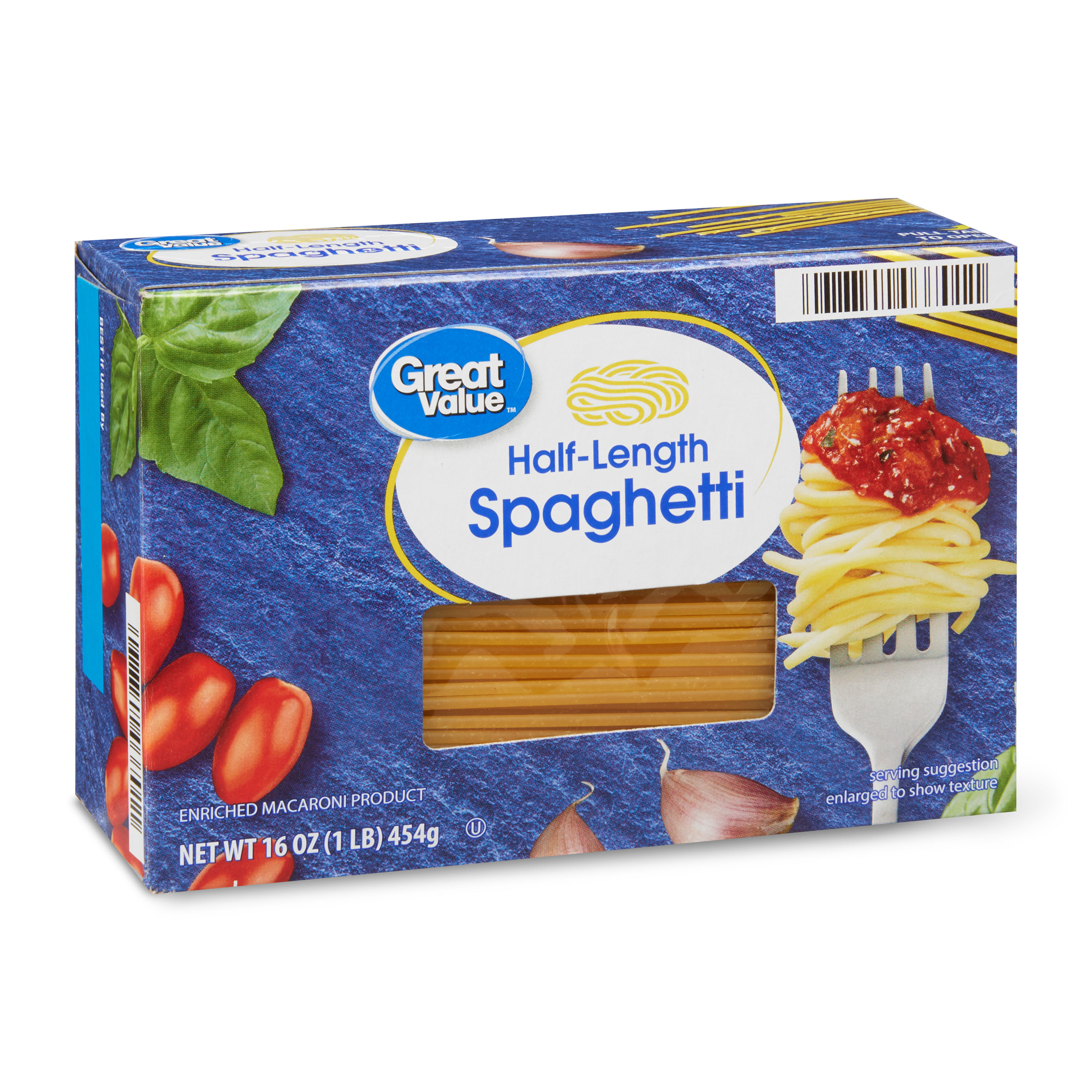 (4 Pack) Great Value Pot-Perfect Spaghetti, 16 Oz Image