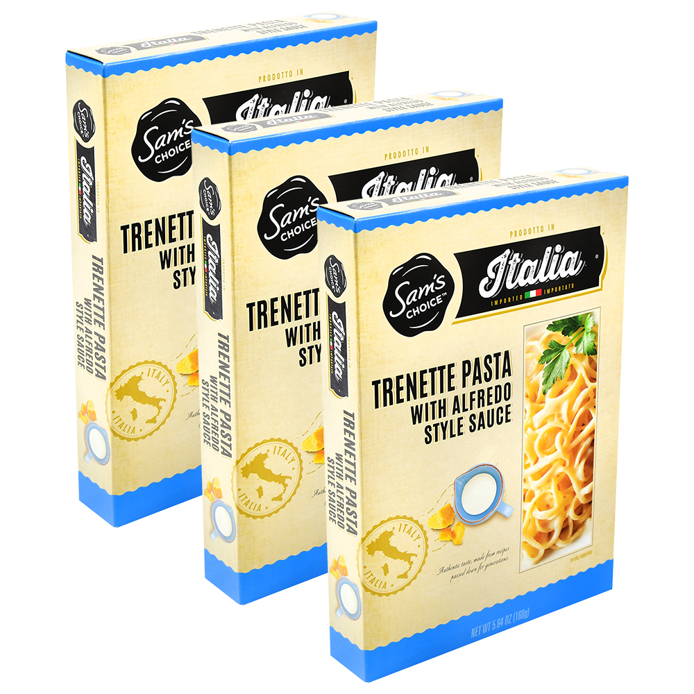 TRENETTE PASTA WITH ALFREDO STYLE SAUCE