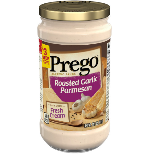 Prego Roasted Garlic Parmesan Alfredo Pasta Sauce - 14.5oz