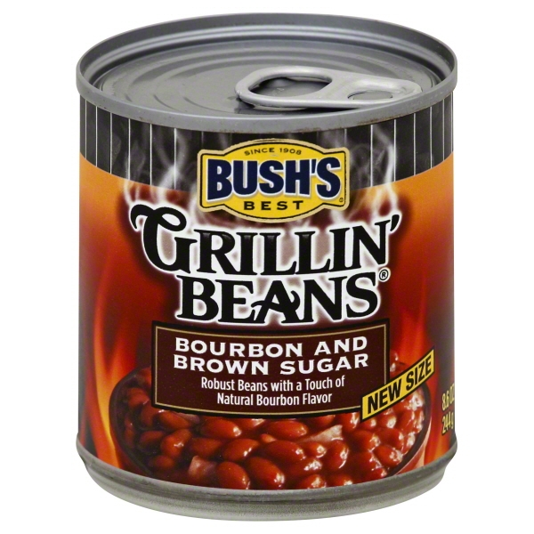 Grillin Beans, Bourbon and Brown Sugar