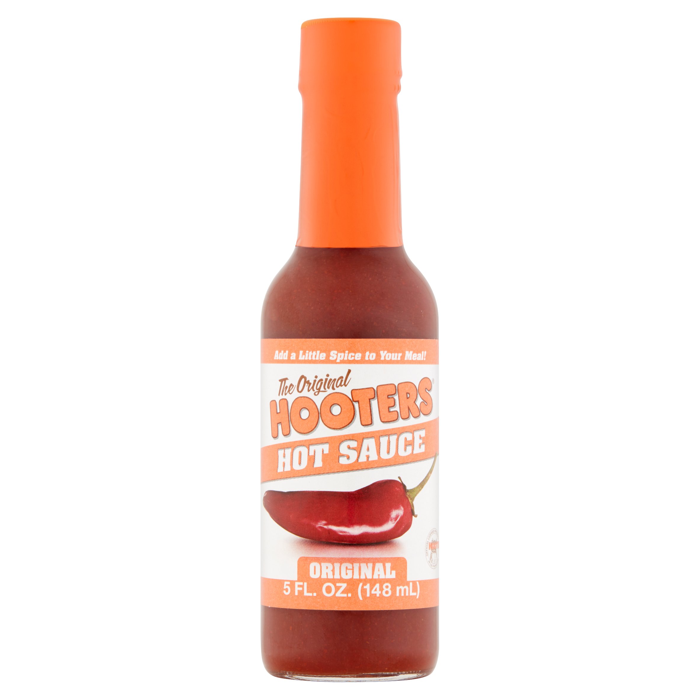 The Original Hooters Original Hot Sauce, 5 Fl Oz, 12 Pack