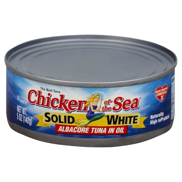 Chicken of the Sea, Albacore Tuna in Oil Solid White, 5 Oz (Case of 24)