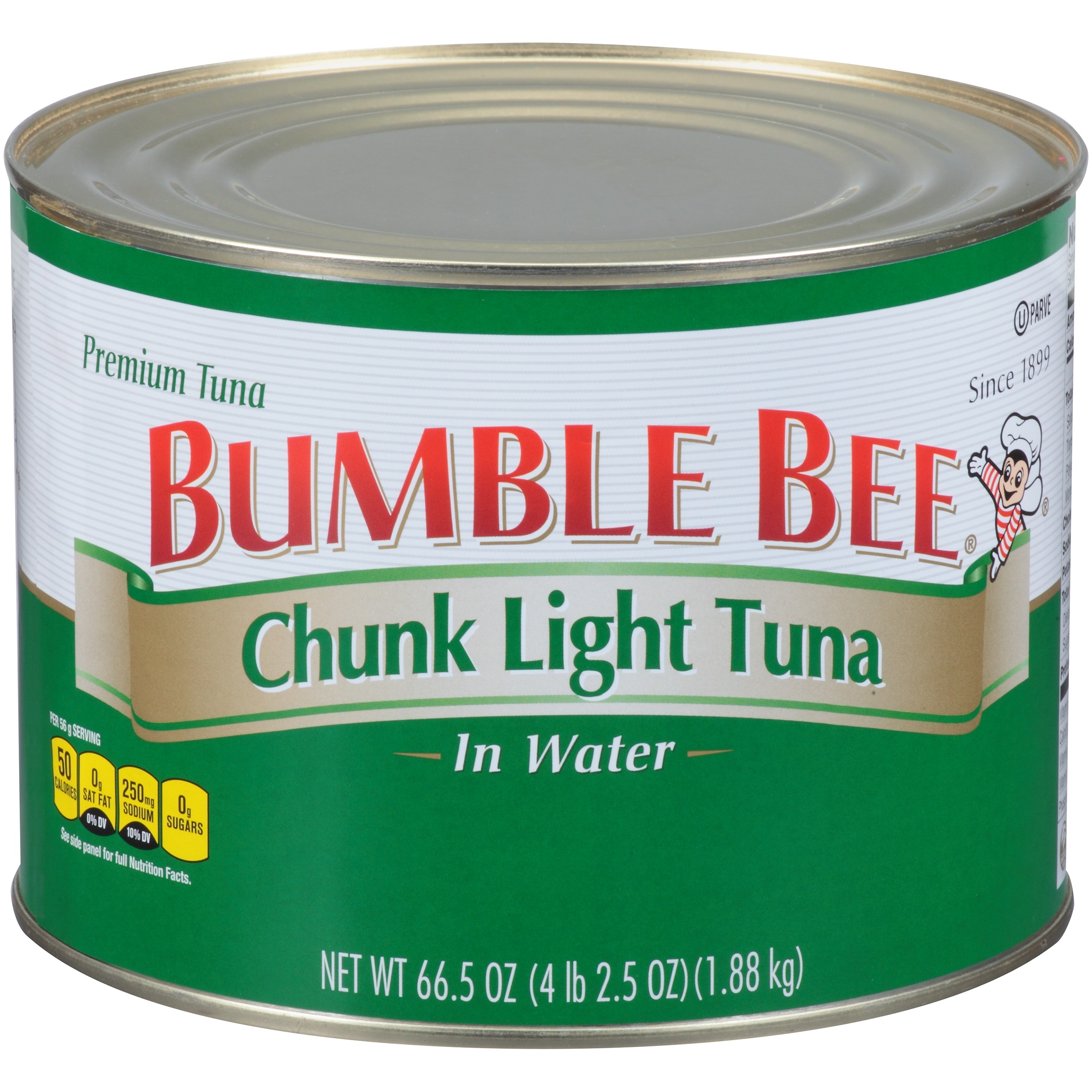 Bumble Bee Chunk Light Canned Tuna in Water  66.5 Oz Can