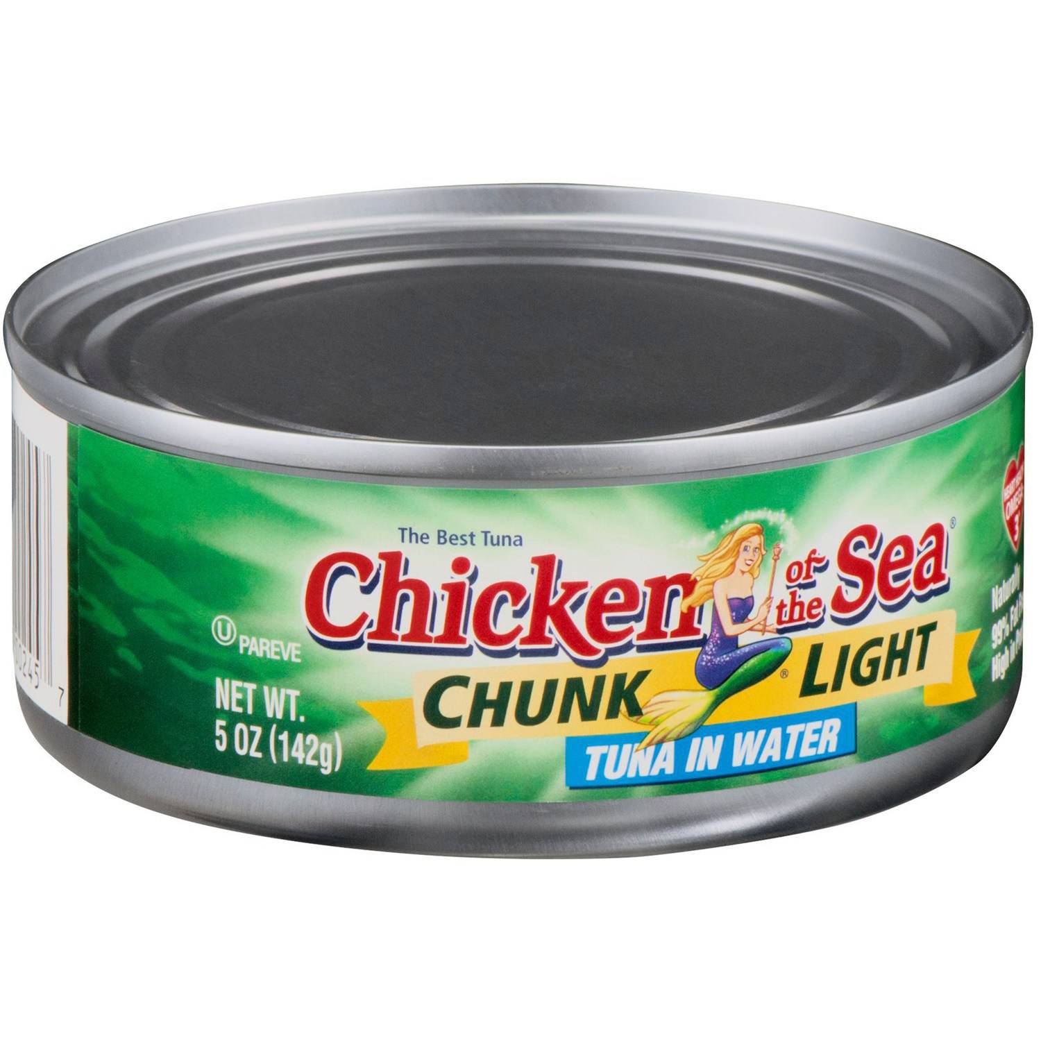 Chicken of the Sea Tuna Chunk Light in Water, 5 Ounce (Pack of 12)