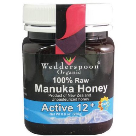 Wedderspoon 100% Raw Manuka Honey Active 12 Plus, 8.8 Ounce