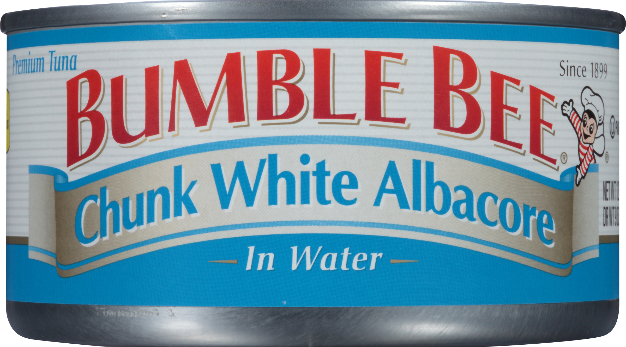 Bumble Bee Chunk White Albacore Tuna in Water  Wild Caught  Gluten Free  18g Protein per Serving  Shelf Stable Can  12oz