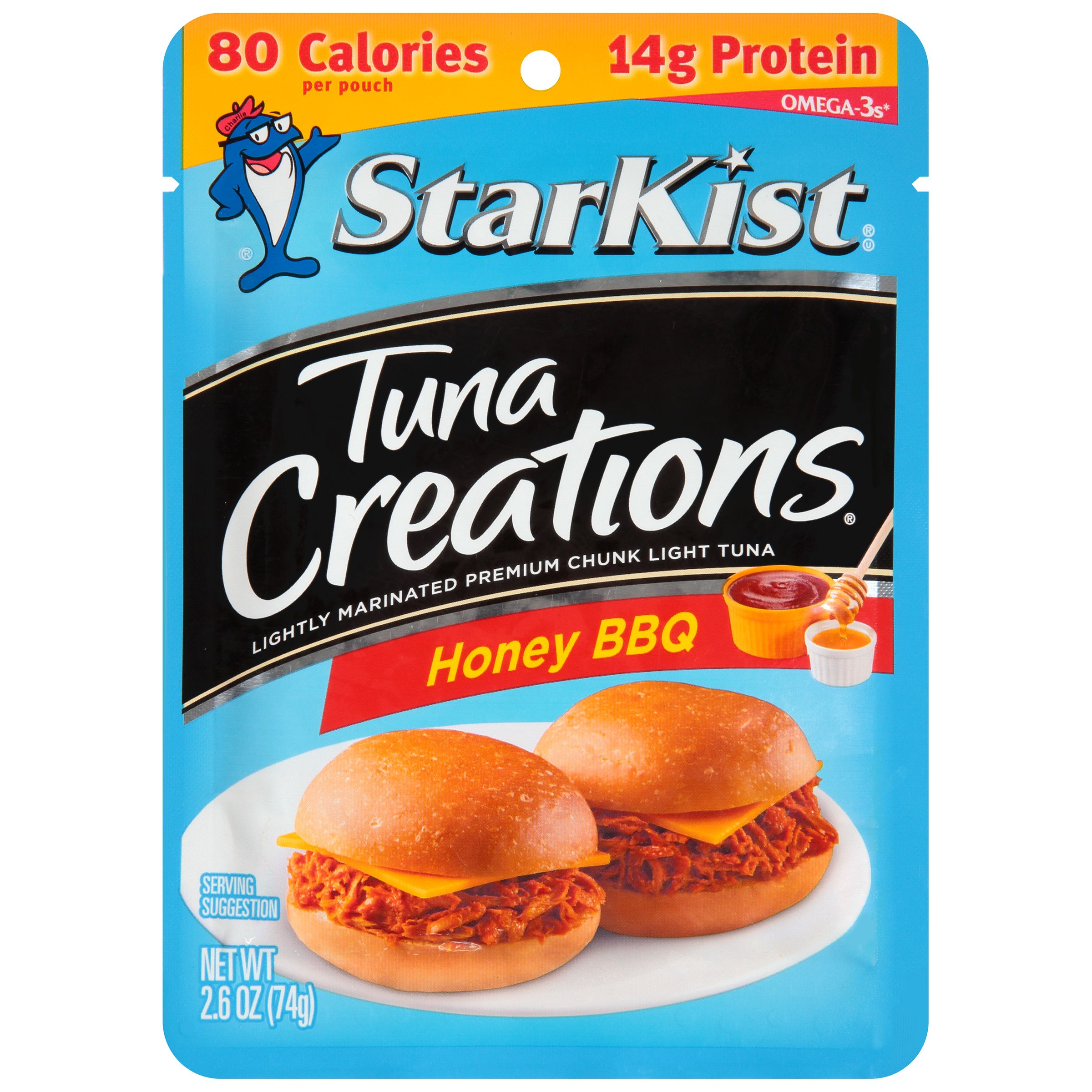 StarKist Tuna Creations  Honey BBQ Tuna  2.6 Oz Pouch