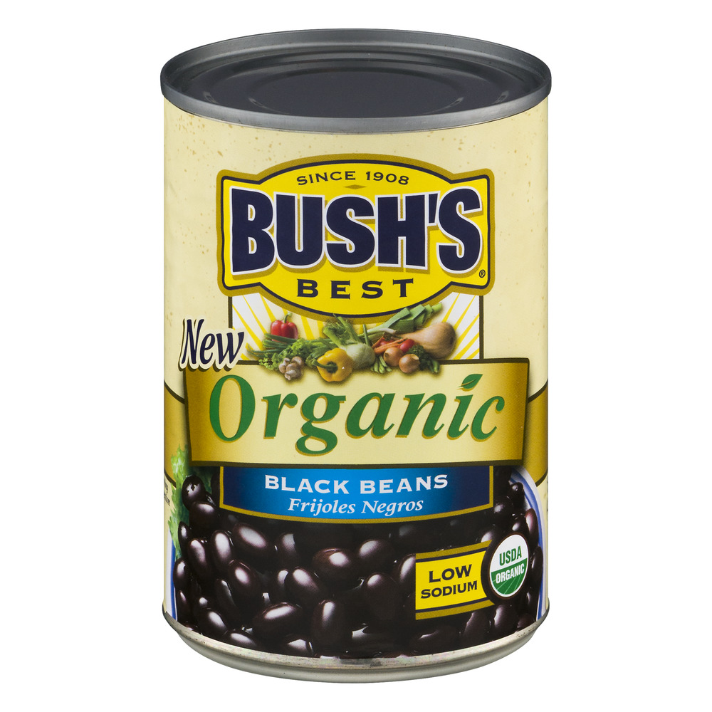 Bush S Best Organic Black Beans 15 Oz
