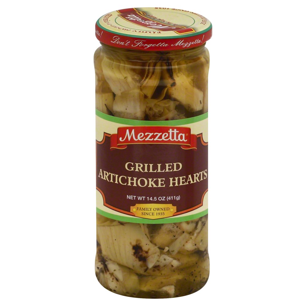 Mezzetta Grilled Artichoke Hearts  14.5 Oz
