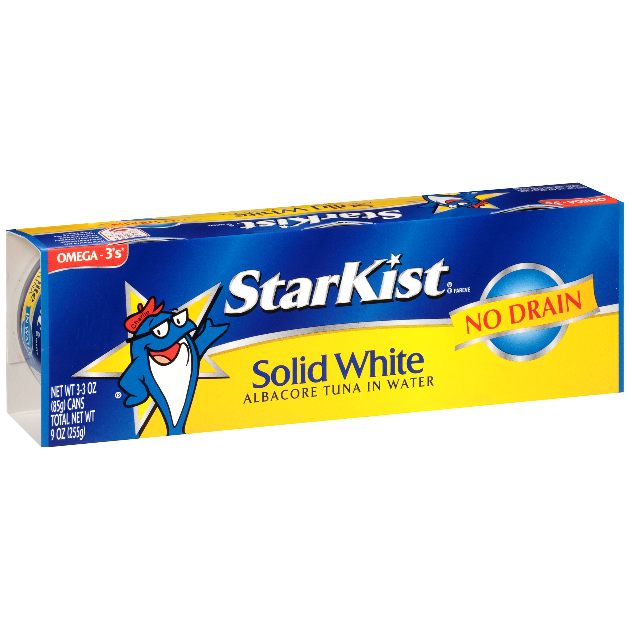 StarKist Solid White Albacore Tuna in Water  3 Oz  3 Cans