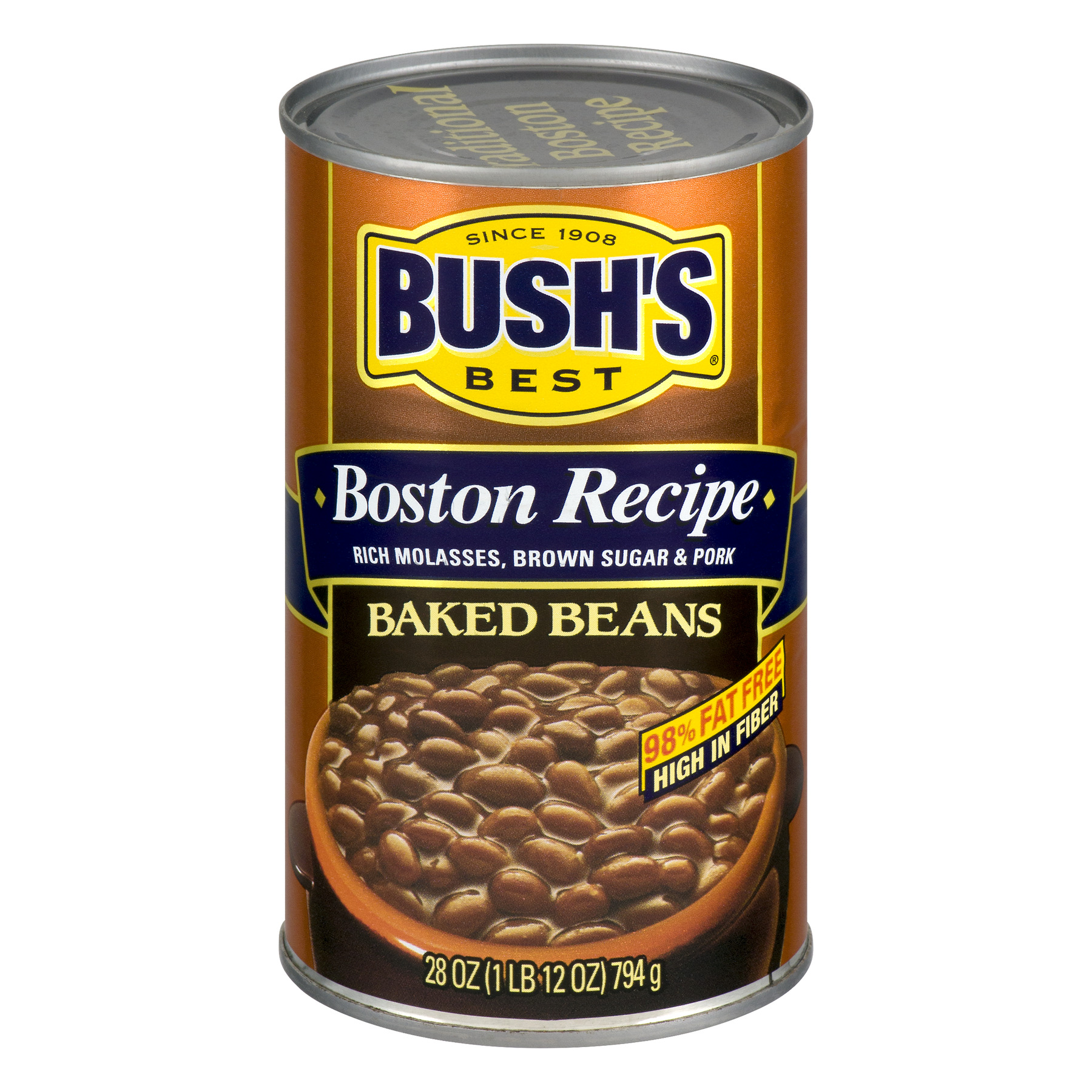 Bush S Boston Recipe Baked Beans  Canned Beans  28 Oz Can
