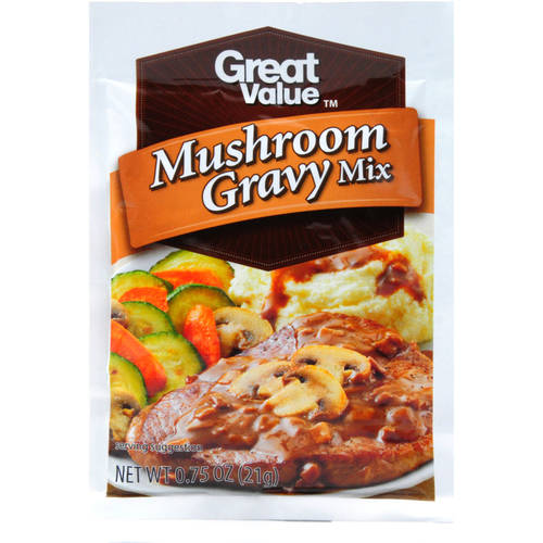 (4 Pack) Great Value: Mushroom Gravy Mix, 0.75 Oz Image