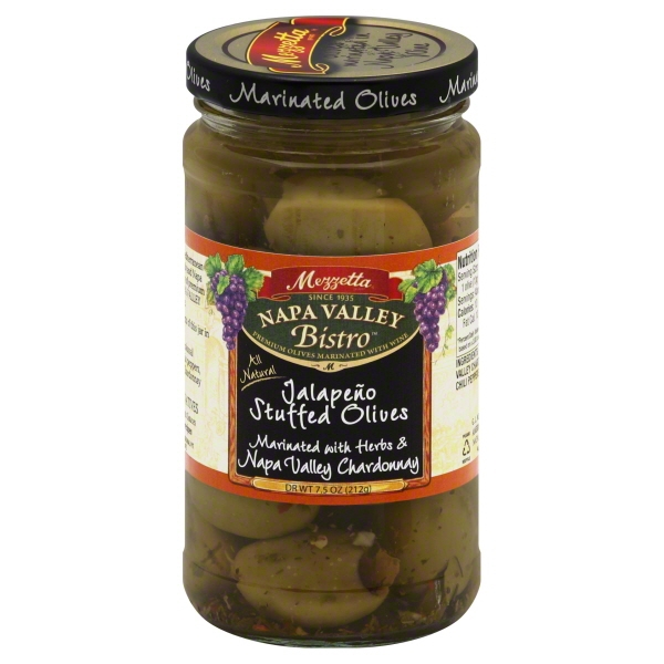 Mezzetta Jala Stfd Olives W/Herb 6X212G