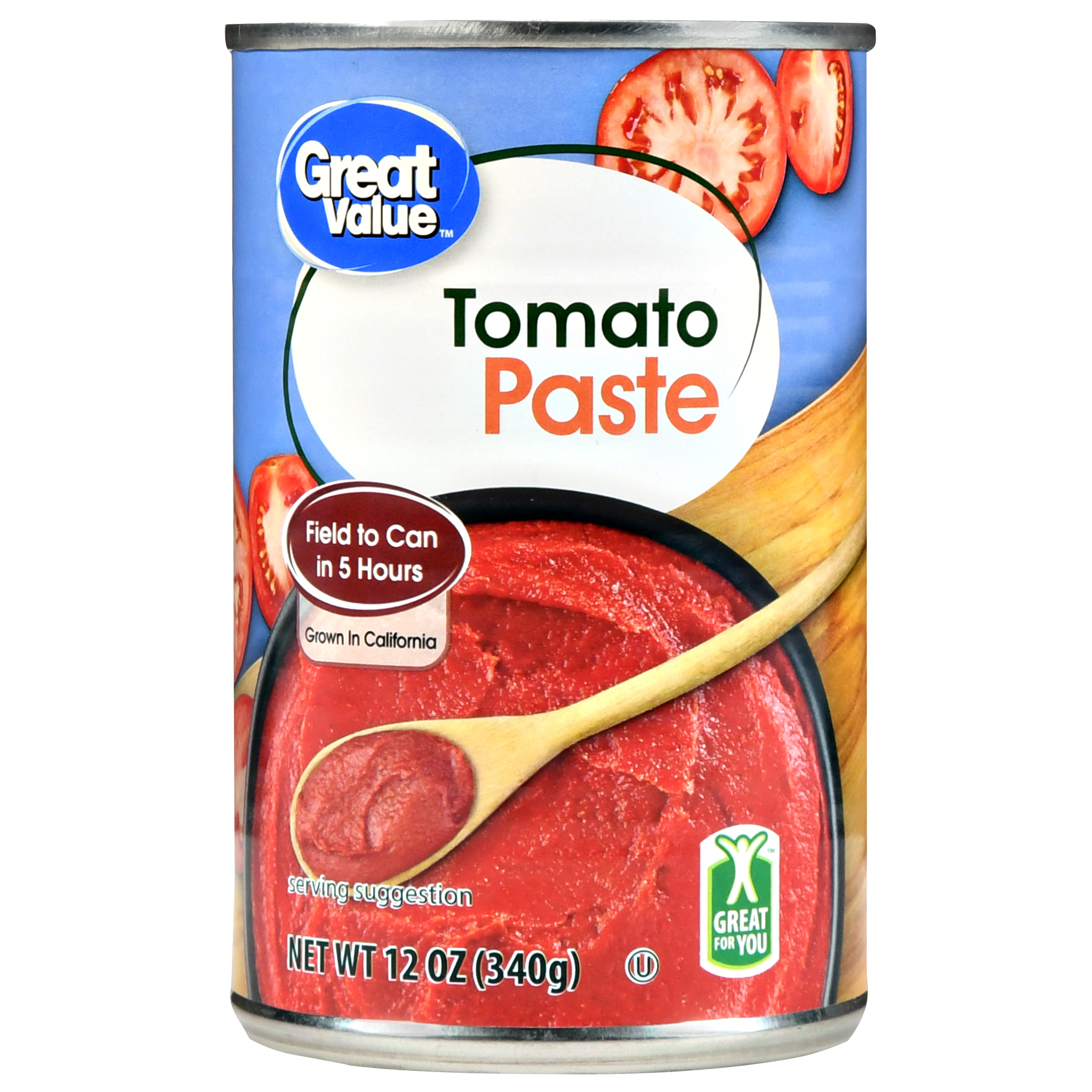 Great Value Tomato Paste, 12 Oz Image