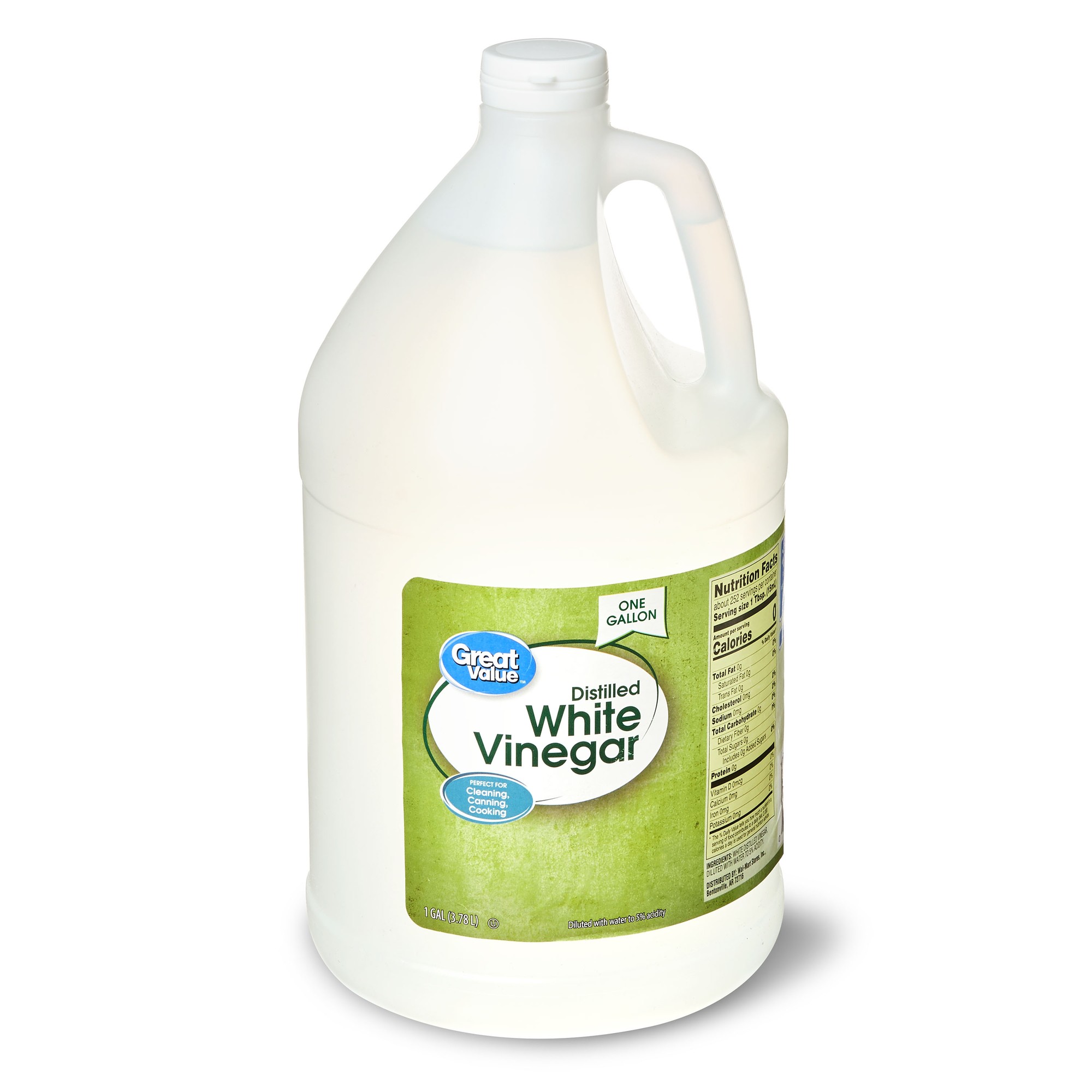 Great Value Distilled White Vinegar, 1 Gal Image