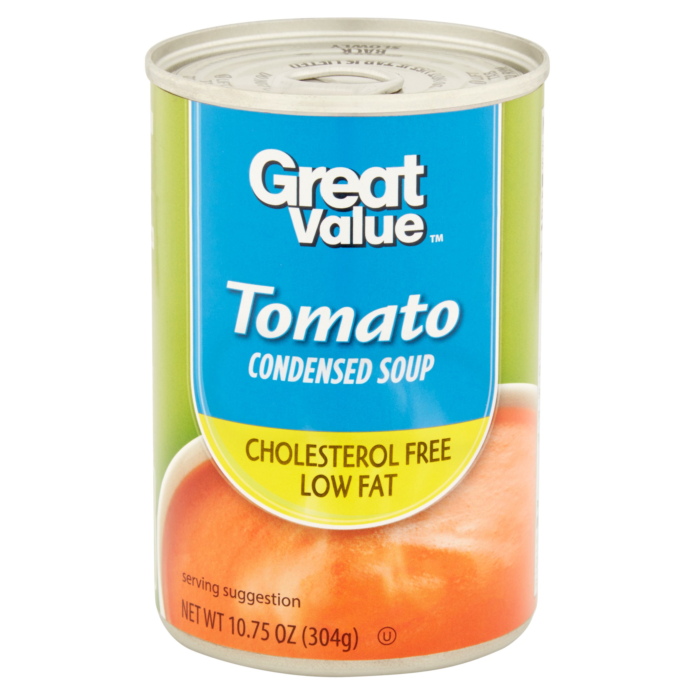 (8 Pack) Great Value Reduced Sodium Tomato Condensed Soup, 10.75 Oz Image