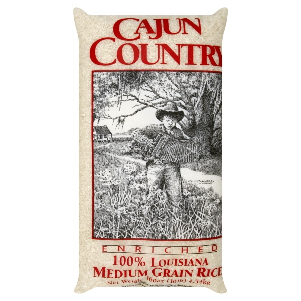 ENRICHED 100% LOUISIANA MEDIUM GRAIN RICE