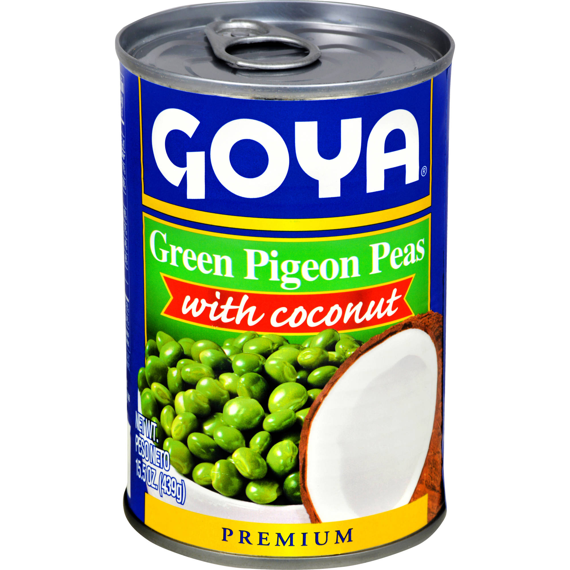 Is it Low FODMAP? GOYA, PREMIUM GREEN PIGEON PEAS WITH COCONUT