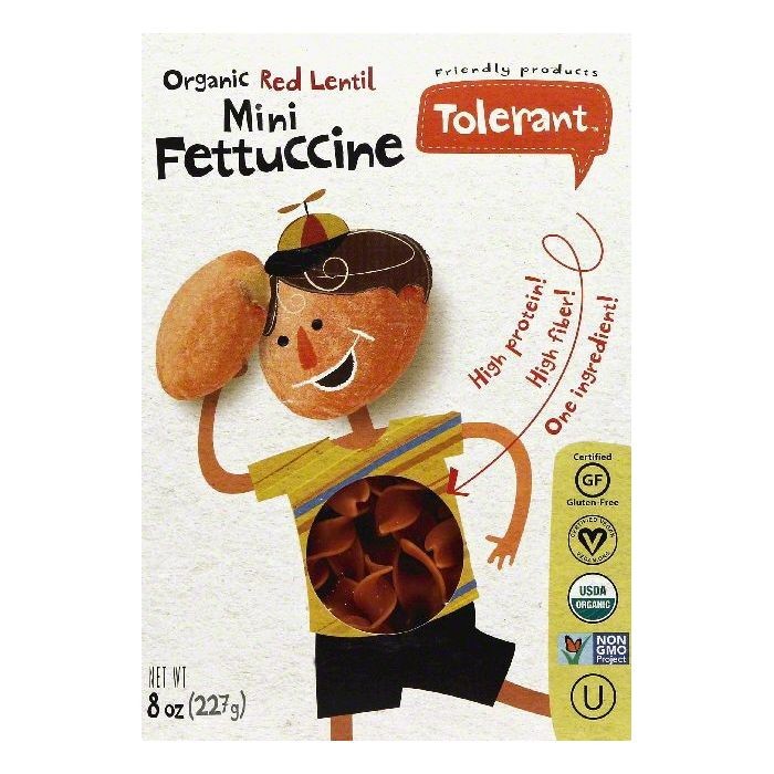 ORGANIC RED LENTIL MINI FETTUCCINE