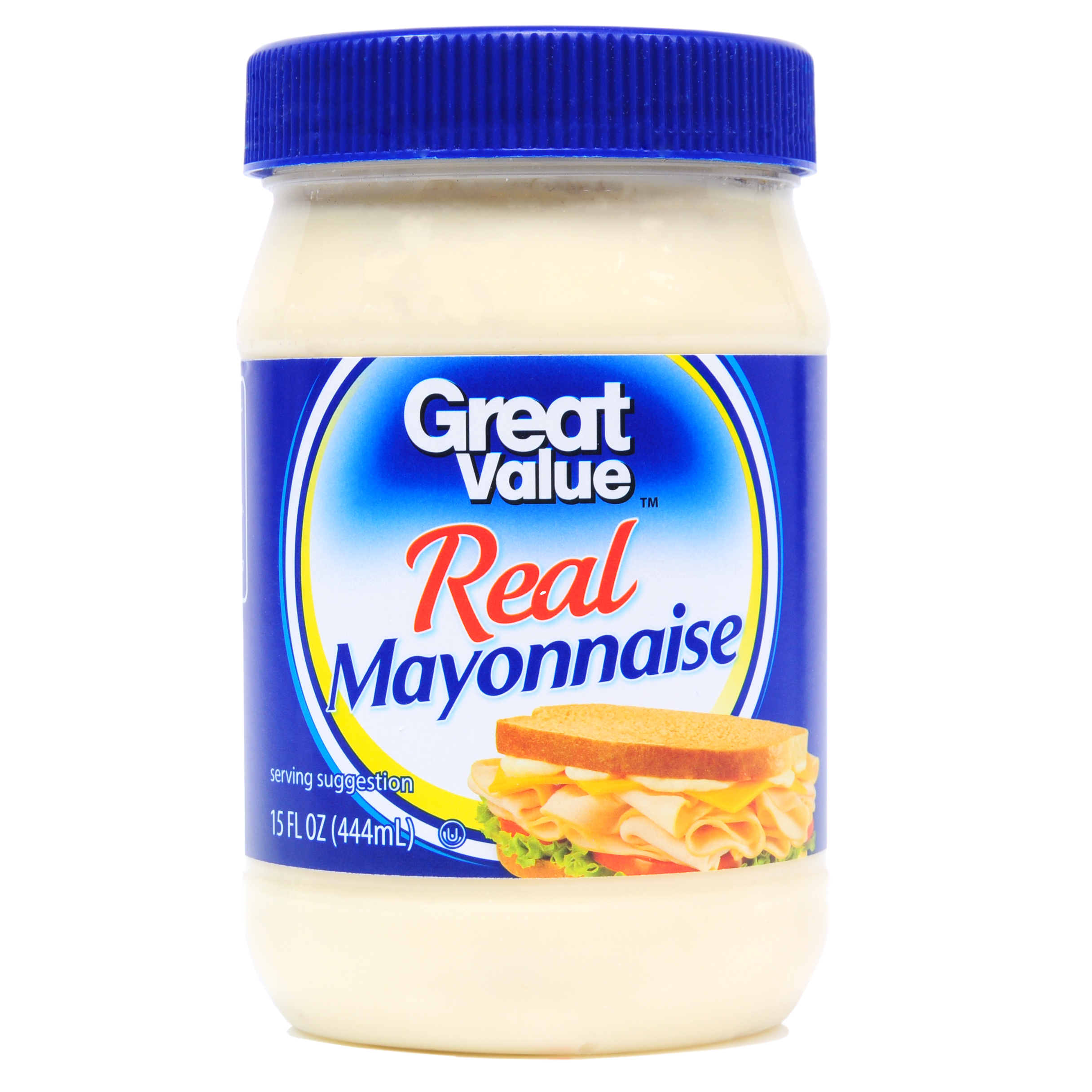 (3 Pack) Great Value Real Mayonnaise, 15 Fl Oz Image