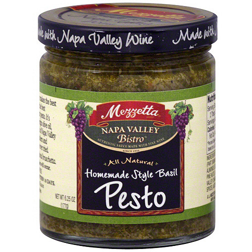 Mezzetta Homemade Style Basil Pesto  6.25 Oz (Pack of 6)