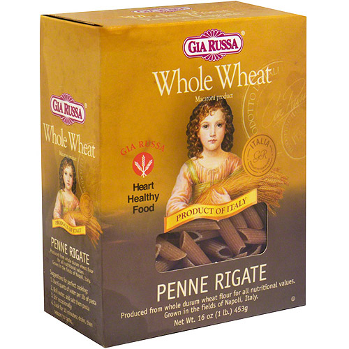 FODMAPs, Gluten & More Gia Russa Whole Wheat Penne Rigate, 16 oz