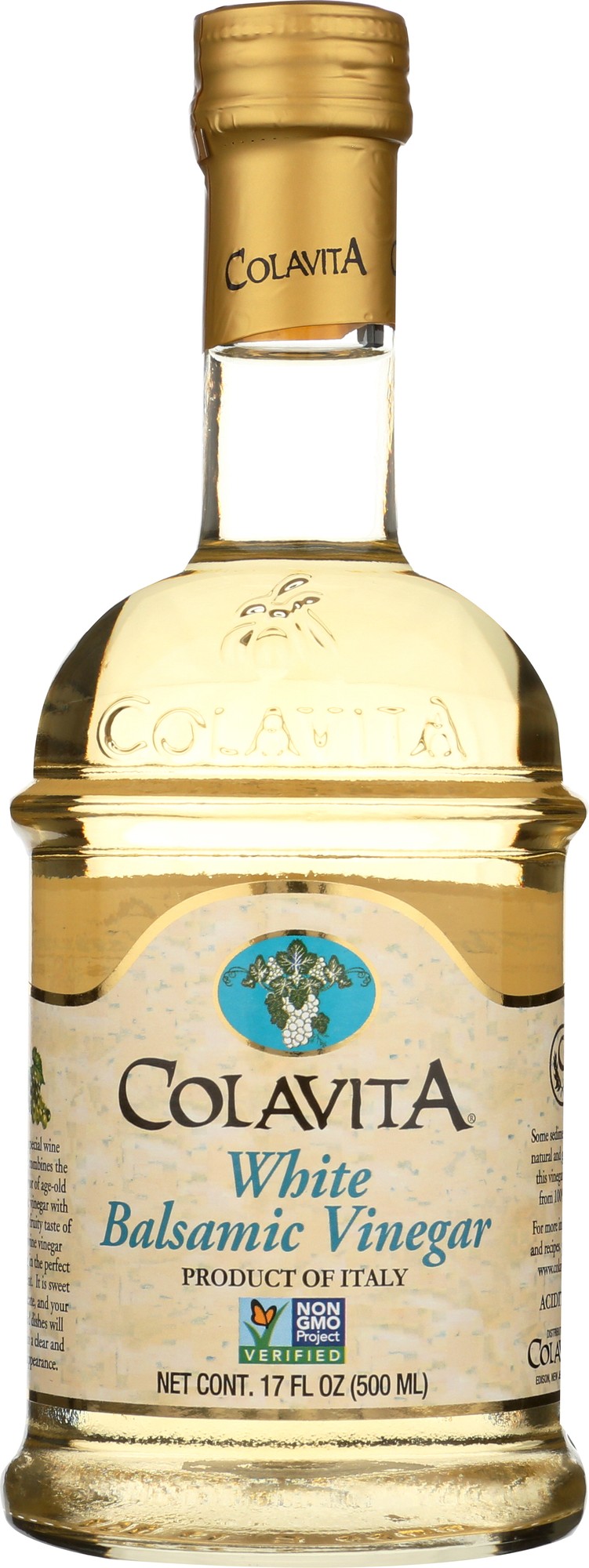 Colavita White Balsamic Vinegar, 17 oz (Pack of 6)