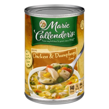 Marie Callender’s Chicken & Dumplings Soup  15 Oz. Can