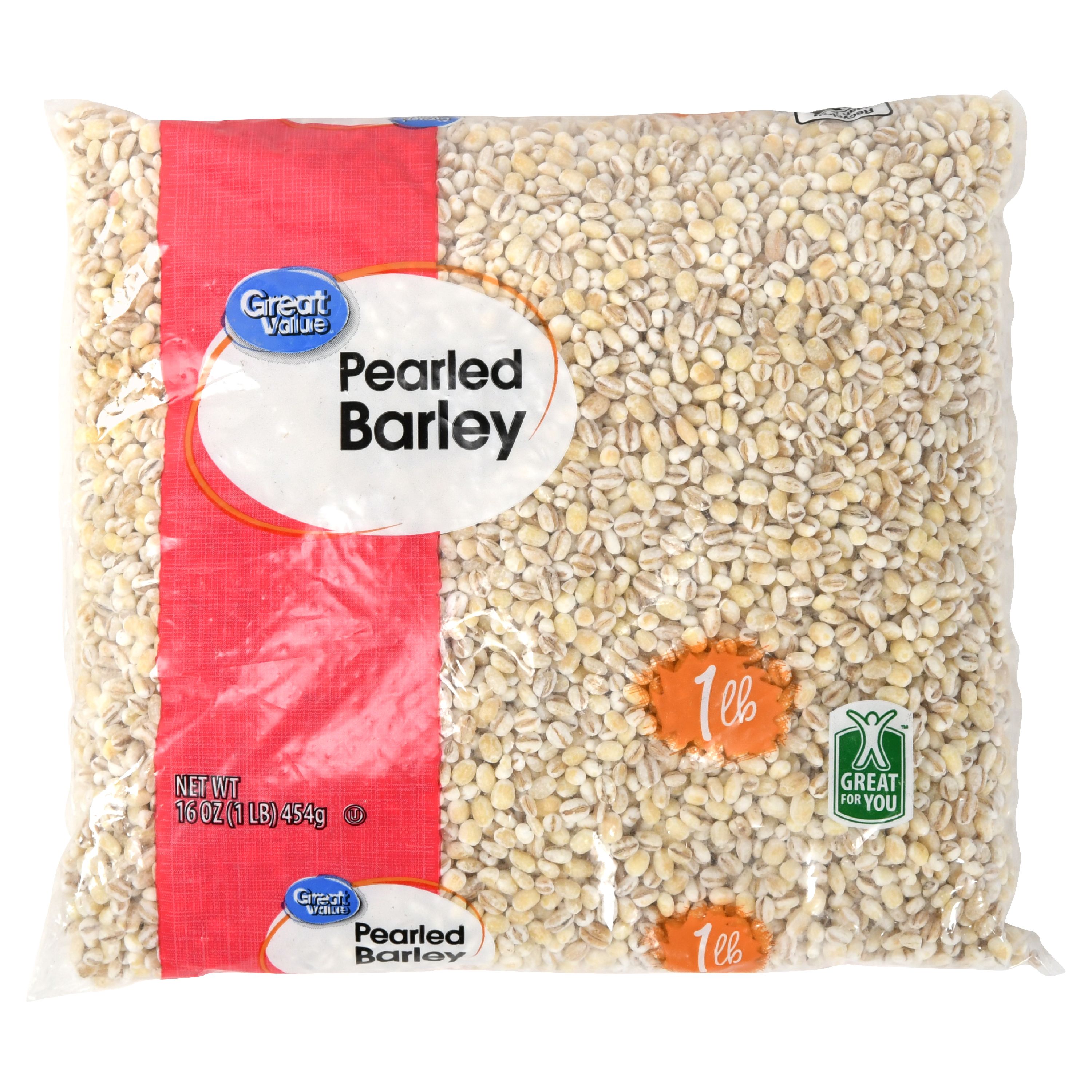 Great Value Pearled Barley, 16 Oz