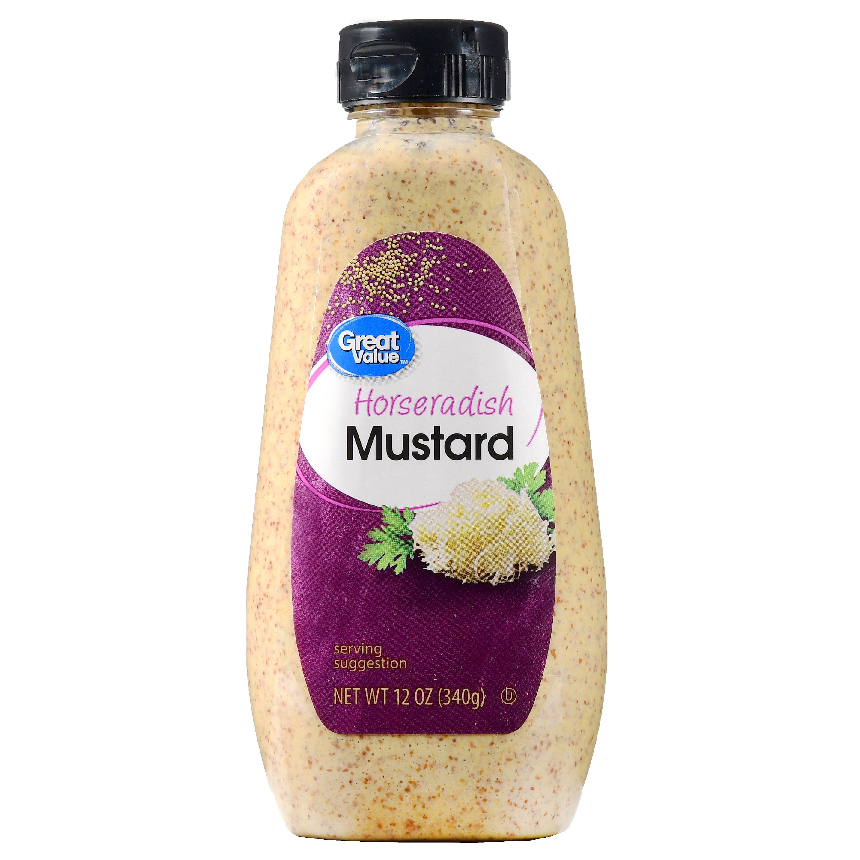 Great Value Horseradish Mustard, 12 Oz Image
