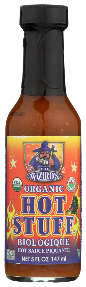 Edward & Sons Wizard's Organic Original Hot Stuff Spicy Hot Sauce 5 Fl Oz