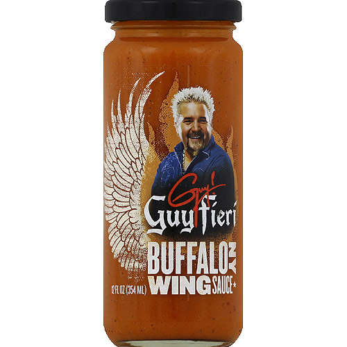 Guy Fieri Buffalo NY Wing Sauce, 12 Fl Oz, (Pack of 6)